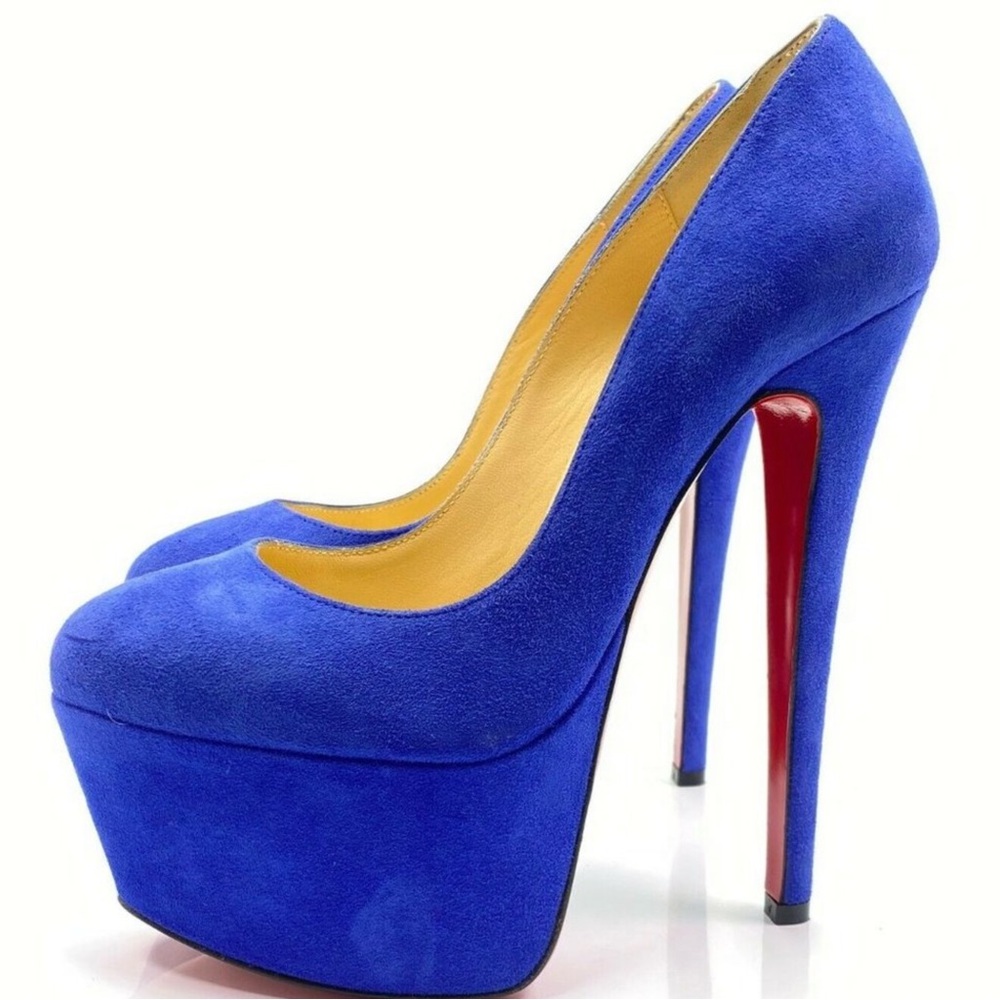 Christian Louboutin Victorias Blue 40.5